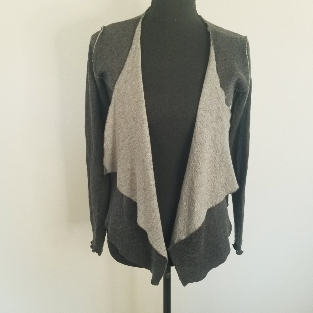 Majestic Filatures Cotton Cashmere Cardigan Luxury Exposed Seams Minimalist